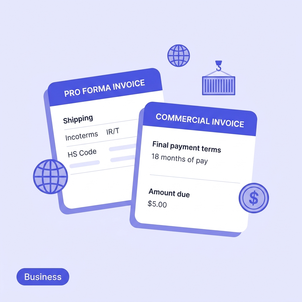 Pro Forma Invoice vs Commercial Invoice: A Complete Guide